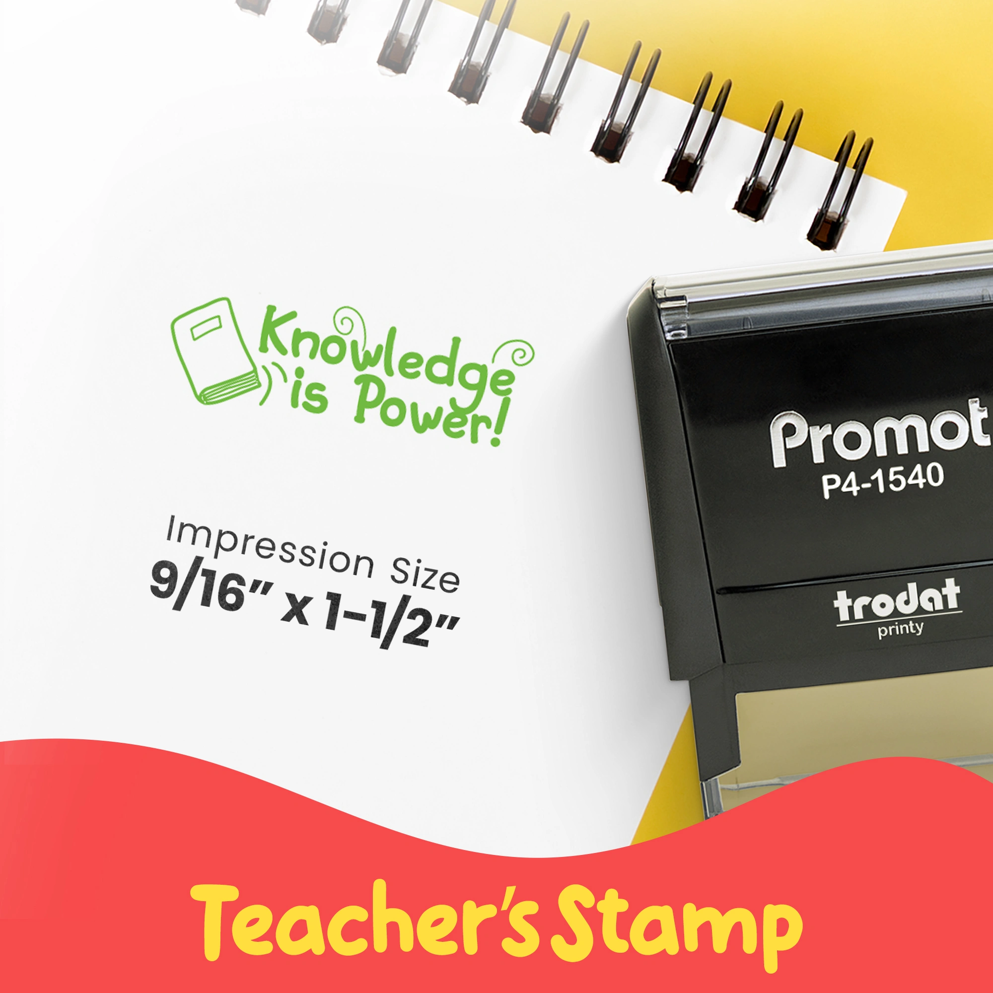 Knowledge is Power! - Teacher Stamp